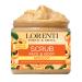 Granulated Natural Apricot Scrub for Face and Body | Cleanses and Tightens Skin Peeling | Exfoliating with Jojoba Oil and Vitamin E (Apricot)