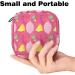 Stylish Women's Lemon Fruit Pattern Binding-Up Bag | Tampon Storage with Zip Pockets | Multi-Functional Menstrual Organizer - Buy Online on GoSupps.com