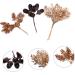 PRETYZOOM 3pcs Christmas Fake Flower Cuttings Party Pine Cone Bouquet Christmas Tree Picks Pine Stems Pine Cone Decoration Lifelike Fake Pine Cone Artificial False Leaf Plastic Assorted Color 2 14X12CM - Buy Online on GoSupps.com