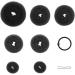 CENPEK 22-Part Hair Styling Set | Bun & Donut Maker | Magical Black Hair Accessories for DIY Hairstyles - Buy Online on GoSupps.com