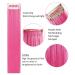 Vibrant Pink Wig Clips Colorful Synthetic Hair Extensions for Women & Girls | Lskjmo Party Highlights - Buy Online on GoSupps.com