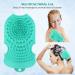 Body Scrubber Back Shower Brush: Silicone Soft Bristle Exfoliating Bath Golve Silicon Scrub Exfoliator for Showering Scrubbing Body Dead Skin Leg Arm Foot Exfoliation Scratcher 1-green - Buy Online on GoSupps.com