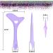 IOSPKKIO Eyeliner Template - Reusable Silicone Eye Tool for Perfect Wing Tips Lipstick & Face Cream Application (Purple) - Buy Online on GoSupps.com
