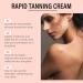 2PC Hydrating Tanning Enhancer Tanning Extender Bronze Hydrating Milk Self Tanner Cream Natural and Fast Tan Without Sun Light & Non-greasy Formula Matte Skin Convient Tous les Types de Peau - Buy Online on GoSupps.com