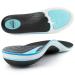 PCSSole Orthopedic insoles in plantar fasciitis heel spur flat feet foot pain distributed foot pressure sheet support comfort for men and women EU44-45 (28.6cm) blue and black