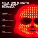 NEWKEY Red Light Therapy Face Mask - 7 Colors LED Photon Skin Care for Anti-Wrinkles & Acne Reduction - Buy Online on GoSupps.com