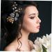FRCOLOR 2 Set Hairpin Hair Comb Clips Women Wedding Hair Accessories Bridal Hair Clips Flower Hair Accessories Hair Stick and Hair Combs Bridal Hair Clip for Wedding Hair Sticks for Bride - Buy Online on GoSupps.com