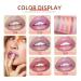 Buy DAGEDA Glitter Lipstick - Long Lasting Rose Red Sparkling High Pigment Lip Gloss | Waterproof Christmas Makeup for Women | International Shipping Available - Buy Online on GoSupps.com
