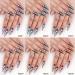 Saviland Chrome Nail Powder Set - 12 Gold Metallic Colors for Mirror and Bubble Effect Nail Art Manicure - Buy Online on GoSupps.com