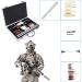 Goplus 103 Pcs Gun Care Cleaning Set - Universal Weapons Cleaning Kit with Brass Brushes & Carry Case for International Shipping - Buy Online on GoSupps.com