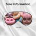 Donuts Sleep Mask | Adjustable Breathable Fashionable Eye Mask for Ultimate Comfort - Shop Internationally - Buy Online on GoSupps.com