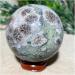 Green Flower Agate Stone Crystal Quartz Natural Sphere Wichcraft Minerals Handwork Ball House Decoration Home +Stand 1pc (Color : 250-260g) - Buy Online on GoSupps.com