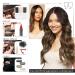 Vivien Brown Treat Real Hair Extensions - Remy Balayage 50cm | 100g Tress Extensions in Brunette to Chestnut Brown & Golden Brown #2/6/18 - Buy Online on GoSupps.com