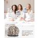 Mikimini Leopard Shower Hood for Girls & Women | Stylish Waterproof Bathing Shower with Black Lace | Reusable & Medium-Sized - Buy Online on GoSupps.com