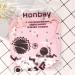 HONBAY Large Capacity Sanitary Napkin Bag | Cute Stylish Tampons Pouch and Nursing Pad Holder | Coin Purse Makeup Bag - Buy Online on GoSupps.com