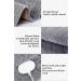 Luxurious Heated Sofa Blanket - Soft Flannel Overload Protection 6 Heat Levels LED Control - 180 x 150 cm - Buy Online on GoSupps.com