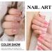 Nail Varnish Sets - Nude Pink Nail Polish Set - Quick Dry & Long Lasting Nail Polish - Oil-Based Formula Nail Polish Gift Set for DIY Nail Art No Need Baking - Buy Online on GoSupps.com