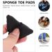 20pcs Adjustable Toe Plug Shoe Stoppers - High Heel Insoles & Reusable Sponge Pads for Women - Black Shoe Filler Inserts (7.5x3.5x2CM - Buy Online on GoSupps.com