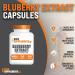 BulkSupplements Blueberry Extract Capsules - Vegan Gluten-Free Wild Blueberry Supplement 240 Veg Capsules 1 Capsule Serving - Buy Online on GoSupps.com