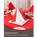 Sovie Linclass Airlaid White Napkins - 50 High-Quality Tearproof Disposable Napkins (40x40cm) for Weddings & Parties - Ideal for Any Event - Buy Online on GoSupps.com