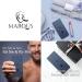 marQus 4-Piece Manicure Set for Women and Men - Solingen Pedicure Kit with Nail Scissors, Tweezers, Clippers & Nail File - Ideal for Traveling - by Jeans - Buy Online on GoSupps.com