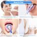 Annhua Tongue Cleaner Set - 4 Color Tongue Scrapers for Fresh Breath | International Shipping - Buy Online on GoSupps.com