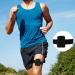 Adjustable Athletic Insulin Pump Holder for t:slim X2 - Black L-Leg Diabetic Supplies for Sports - Buy Online on GoSupps.com