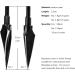 The7boX 125 Grain 16Pcs Broadheads - Hunting Arrow Heads for Crossbow, Recurve Bow, Compound Bow - Buy Online on GoSupps.com