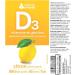 Platinum Naturals - Easy Absorb D3 Drops for Adults - Lemon Flavored 15ml - High Potency Liquid Vitamin D Supplement 1000 IU per Drop - Supports Overall Wellness - Easy-to-Use Dropper - Buy Online on GoSupps.com