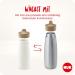 NUK Mini-Me Flip Straw Water Bottle for Toddlers | 12+ Months | 450 ml | Spill-Proof & Stable | Mint/Dot Green | Ideal Children s Hydration Solution - Buy Online on GoSupps.com
