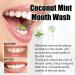 Goniome Coconut-Mint Water Mouthwash - Fresh Breath & Teeth Whitening | Oil Pulling for Healthier Gums (3 PCs) - Buy Online on GoSupps.com