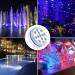 Yotun Underwater LED Pool Lights - 4PCs RGB Color Changing with RF Remote Control | IP68 Waterproof Suction Cup Decorative Lights for Pools & Ponds - Buy Online on GoSupps.com