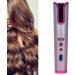Automatic Hair Curler - USB Rechargeable Cordless Curling Iron Wand with 6 Temp Settings - Perfect for Effortless Hair Styling - Buy Online on GoSupps.com