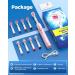 Rotating Electric Toothbrush for Adults with 8 Brush Heads (2 Types) 4 Modes Deep Clean Electric Toothbrush with Rechargeable Power and 2 Min Smart Timer Pink 2-pink - Buy Online on GoSupps.com