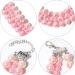 Bohue Dog Necklace Fancy 3 Rows Pearl Pink Necklace Pet Pearl Necklace Cute Pet Collar Pearls Charms Cat and Dog Jewelry Pet Costume Accessories - Buy Online on GoSupps.com