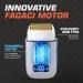Fagaci 5-Speed Double Foil Shaver for Men | Professional Electric Razor for Irritation-Free Close Shaving | Ideal Neck Barber Shaver - Silver - Buy Online on GoSupps.com