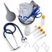 Puppy Kitten Whelping Kit Whelping Kit with Feeding Nipple Bottle Stethoscope Scissors Cord Clamps Aspirator etc Full kit