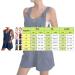 WILLBEST Women's Casual Dungarees Summer Overalls Jumpsuits Short Sleeve Straps Straight Wide Leg Long Pant Romper with Pockets 845-oyvsw-5-blue M - Buy Online on GoSupps.com