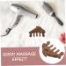 Buy Minkissy Wood Massage Comb - Handheld Body & Scalp Massager | Thai Massage Tool for Relaxation | International Shipping - Buy Online on GoSupps.com
