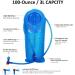 Unigear 2L Hydration Water Bladder Reservoir - BPA-Free & Taste-Free for Backpacking, Biking, Hiking, Camping - Blue - Buy Online on GoSupps.com