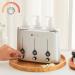 Master Massage Oil Warmer with Temperature Control & LED Display - Ideal for Massage Oils & Lotions - Includes Donor Bottle - 3-Fold Design - Buy Online on GoSupps.com