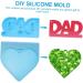 STOBOK 3 Pcs Silicone Mold Dad Keychains Mold Straw Hats for Kids Letter Molds for Chocolate Letter Keychain Silicone Keyring Molds for Resin Template Mother Silica Gel Candy - Buy Online on GoSupps.com