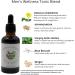 Men's Wellness Tonic - Herbal Remedy for Muscle Growth & Recovery | Alcohol-Free 2oz - Buy Online on GoSupps.com