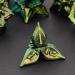KERWELLSI Metal Dice Set - Unique Leaf Design D&D Dice with Cool Box | Handmade Polyhedral Dice for RPG Games - Buy Online on GoSupps.com
