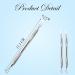 The Body Tools Professional Blackheads Whiteheads Remover Extractor Facial Tool -Flat and Round Stainless Steel Wired Ends - Polished Round Edges Reduce Pain Easy to Use - Buy Online on GoSupps.com