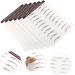 Beavorty 12 pcs eyebrow stickers black stickers tattoo eyebrow Imitation Eyebrow Tattoos 3d three-dimensional - Buy Online on GoSupps.com