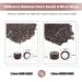 200Pcs 4mm Silicone Lined Micro Ring Beads for Hair Extensions - Brown | 5 Color Options Available - Buy Online on GoSupps.com