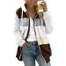 Shop Hanxiulin Fleece Plush Jacket for Women | Warm & Fluffy Zipper Cardigan in Color Variants - Oversized Outdoor Coat | Elegant 3XL Brown Winter Jacket - Buy Online on GoSupps.com