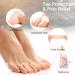 Breathable Gel Toe Caps for Toe Protection - Large Size for Ingrown Missing & Blistered Toenails - International Shipping Available - Buy Online on GoSupps.com