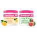 Daily Fiber Supplement Bundle with Collagen Probiotics & Electrolytes Watermelon & Orange Yuzu Mandarin Flavors Supports Digestive Health Gut Balance & Debloating 32 Servings Total